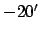 $-20'$